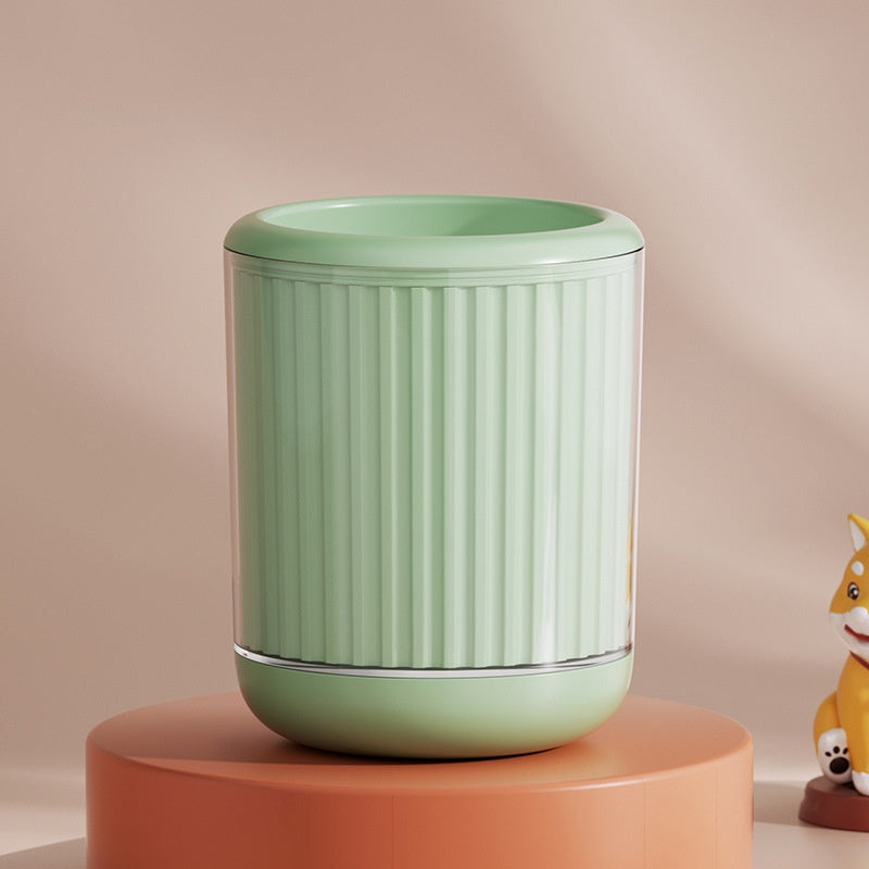 Dog paw cleaning cup Green S Foundation - product view