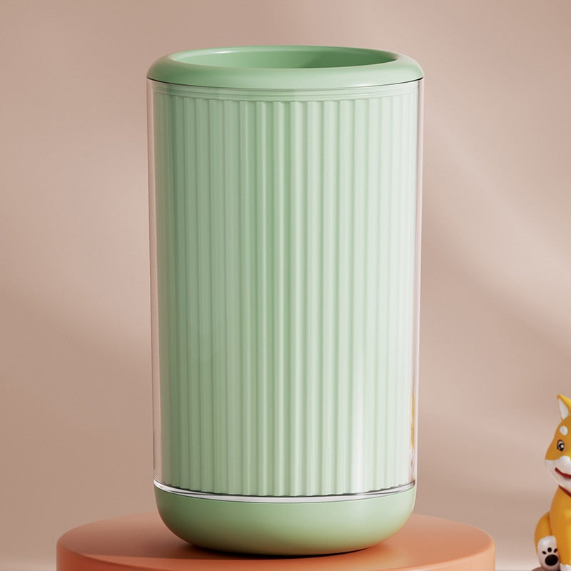 Dog paw cleaning cup Green L Foundation - product view