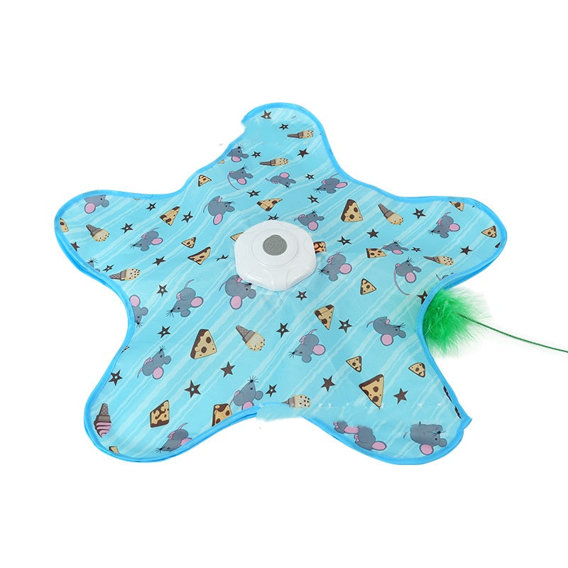 Electric hide and seek cat toy - Starfish Mouse