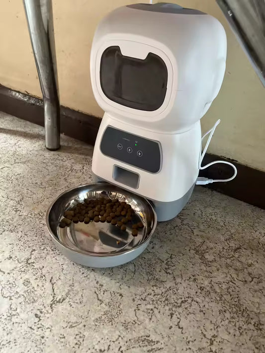 3.5L Automatic Pet Feeder with WiFi & Voice Recorder | Pawly