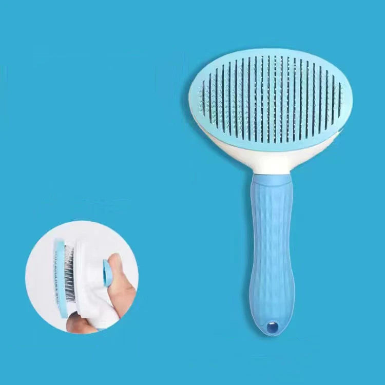 GlideGroomer Self-Cleaning Slicker Brush | Pawly
