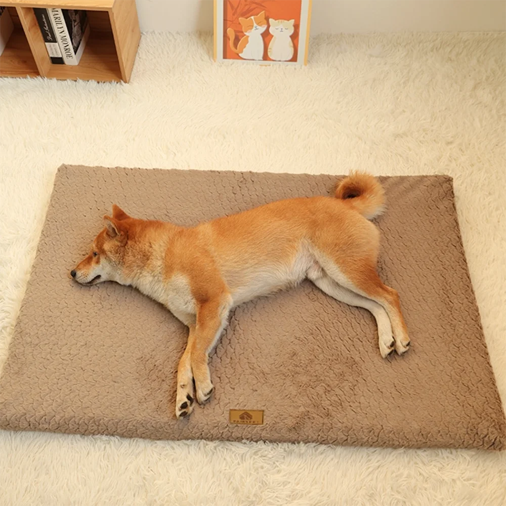 Orthopedic Waterproof Dog Bed - khaki | Pawly
