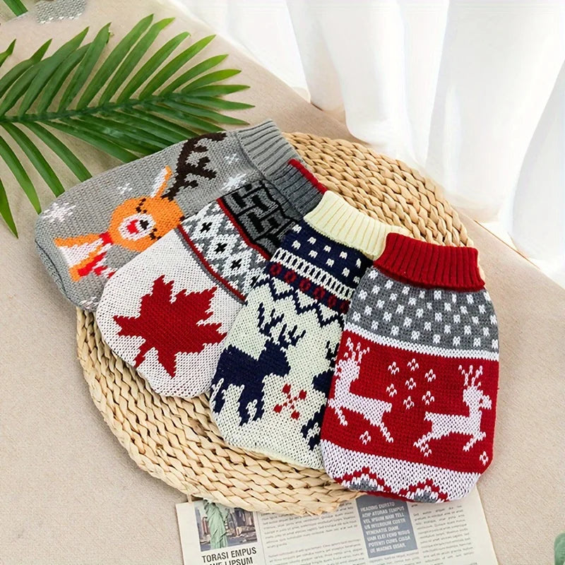 Warm Knitted Pet Sweater | Pawly