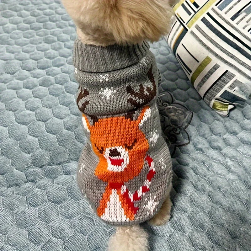Warm Knitted Pet Sweater | Pawly