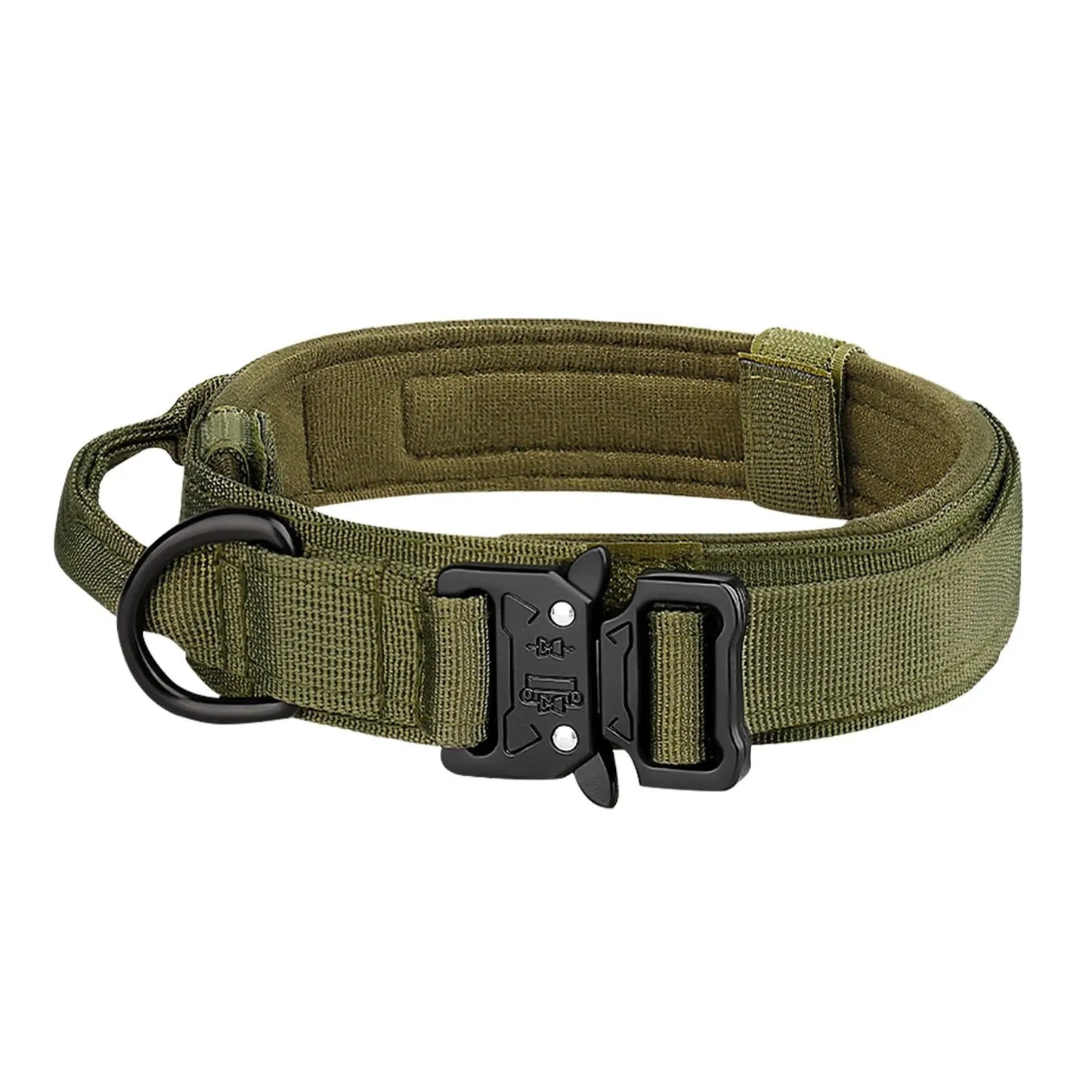 Tactical Nylon Dog Training Collar with Metal Buckle | Pawly