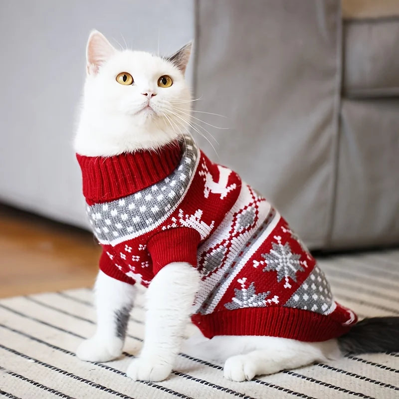 Warm Knitted Pet Sweater | Pawly