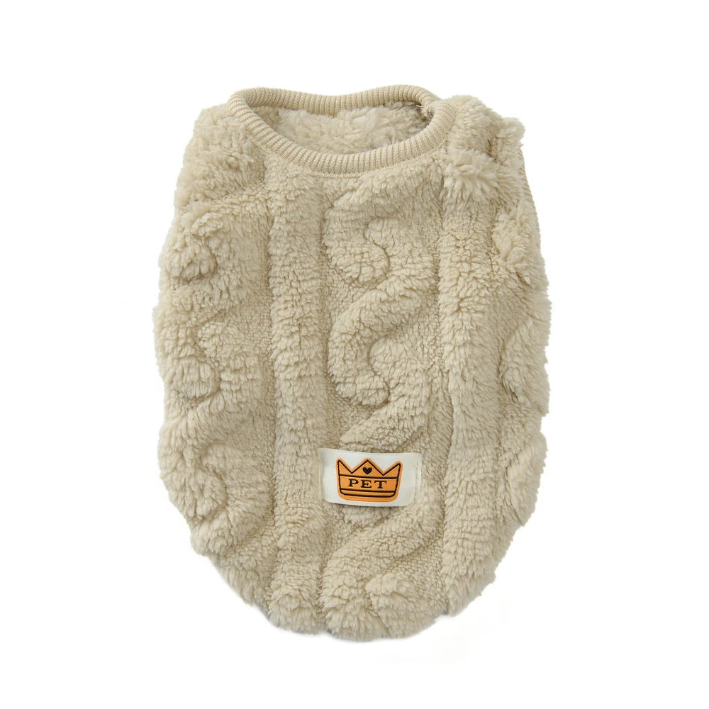Soft Fleece Sweater Vest for Small Dogs & Cats | Pawly