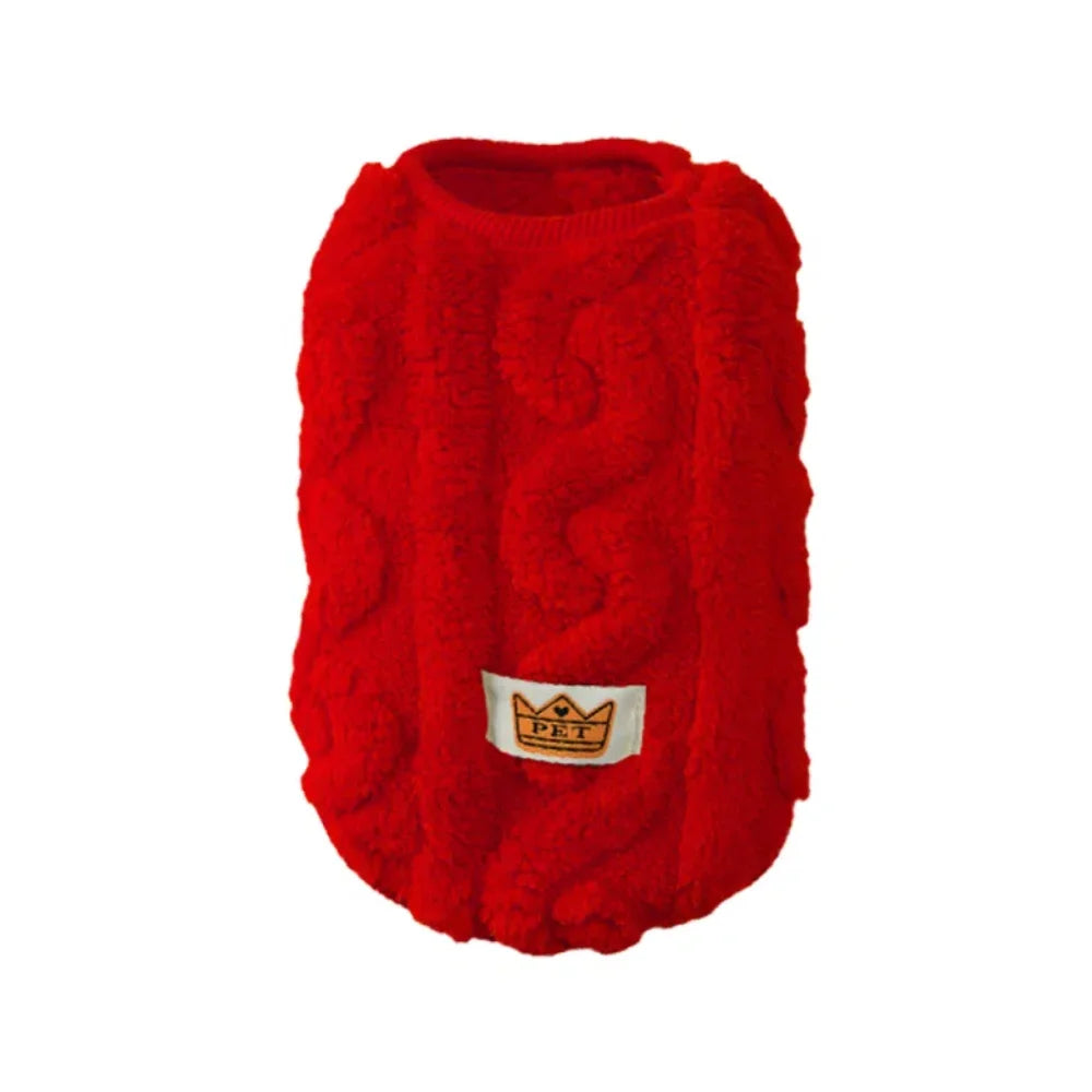 Soft Fleece Sweater Vest for Small Dogs & Cats | Pawly