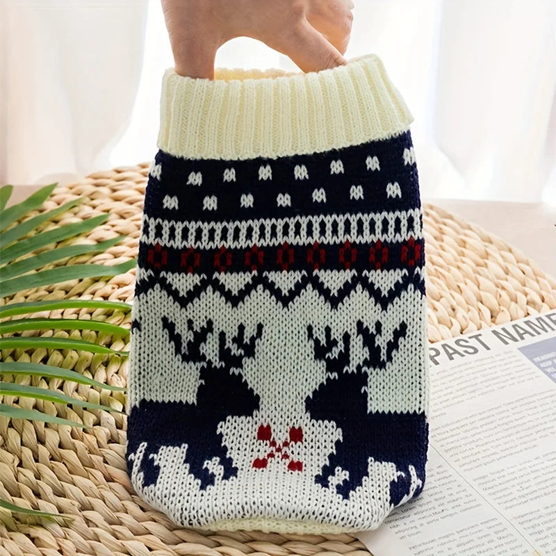 Warm Knitted Pet Sweater | Pawly