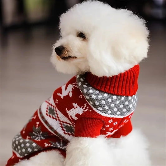 Warm Knitted Pet Sweater | Pawly