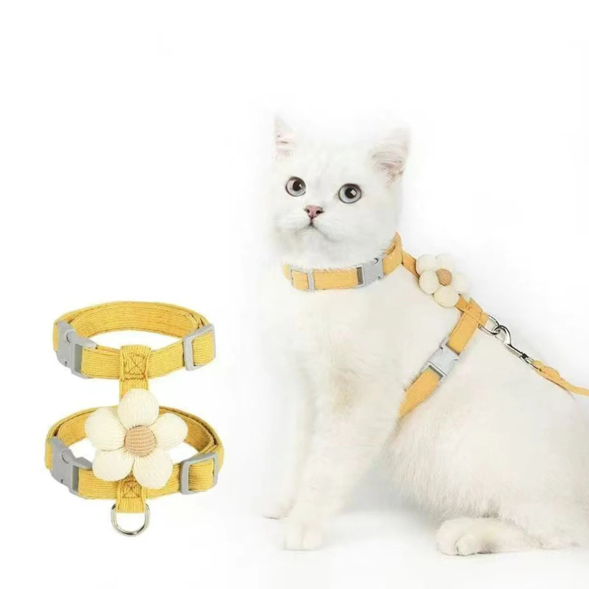 Soft Harness & Leash Set for Cats and Small Dogs | Pawly