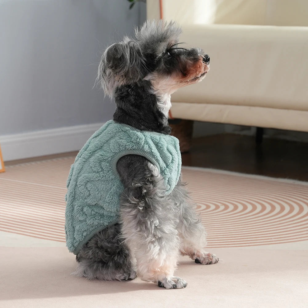 Soft Fleece Sweater Vest for Small Dogs & Cats | Pawly