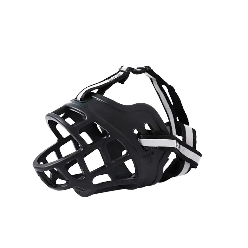 Breathable Silicone Dog Muzzle – Anti-Bite & Anti-Bark | Pawly