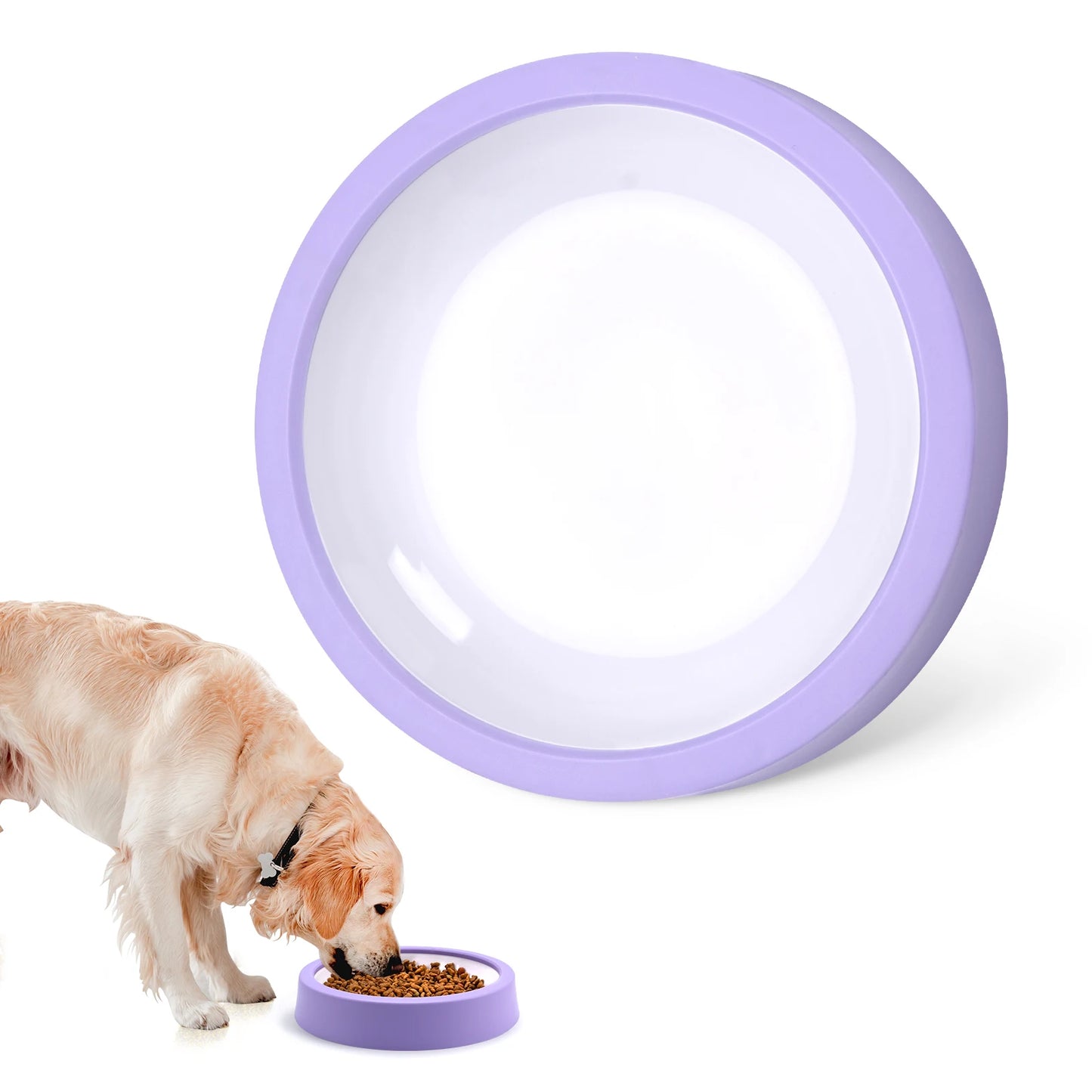 Non-Slip Slow Feeder Dog Bowl | Pawly