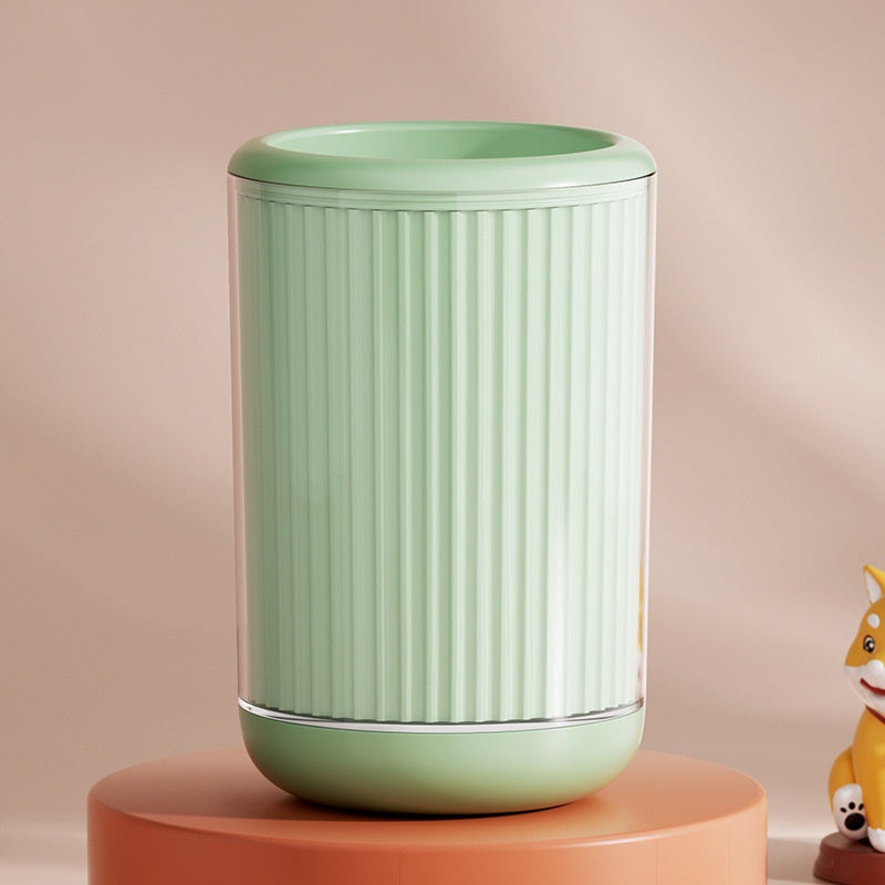 Dog paw cleaning cup Green M Foundation - product view