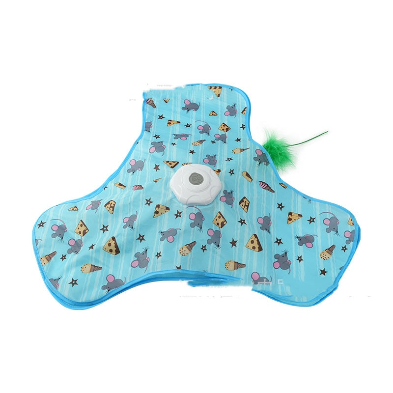 Electric hide and seek cat toy - Triangle Mouse