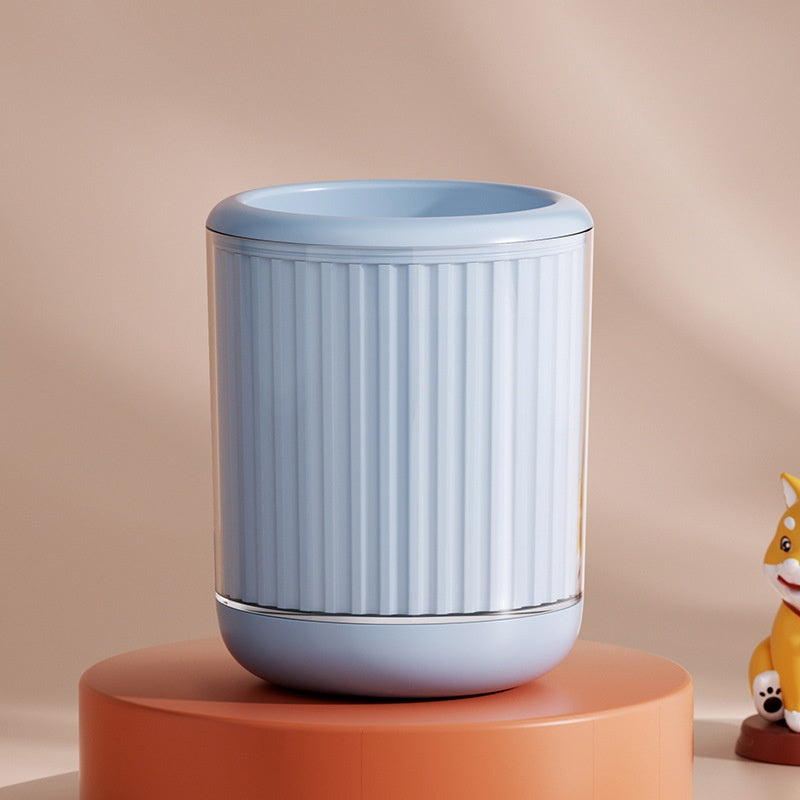 Dog paw cleaning cup blue S Foundation - product view