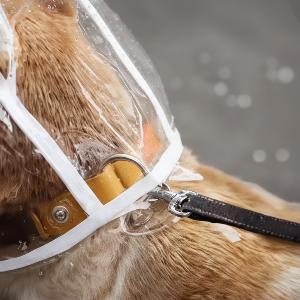 Transparent Waterproof Dog Raincoat | Pawly