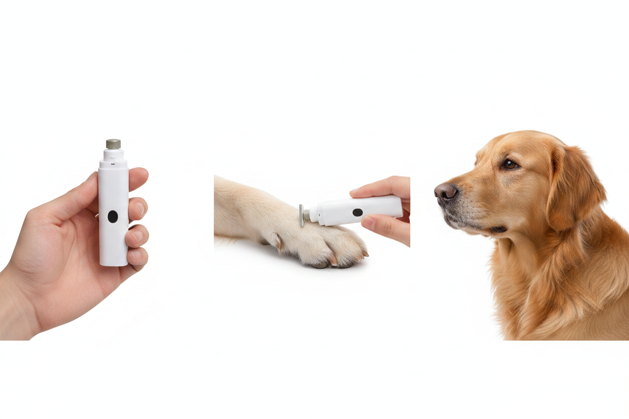 Electric Pet Nail Grinder for Dogs & Cats – USB Rechargeable | Pawly